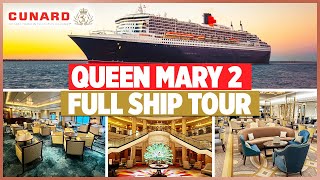 Cunard Queen Mary 2 Full Ship Tour [upl. by Etnud858]