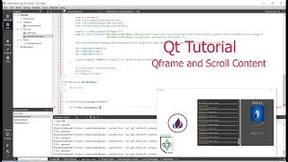 C Qt GUI TutorialShow Qframe from Scroll Area content in Qt  In Bangla [upl. by Amersham201]