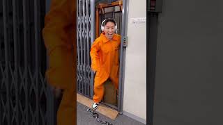 The prisoners finally manage to escape  😳 shorts foryou comedy funny paxy fyp お笑い イタズラ [upl. by Jessamyn]