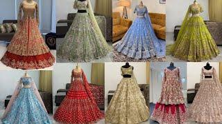 2024 New Designer Bridal Lehenga CholiSangeet Ceremony Lehenga CollectionTypes Of Designer Lehenga [upl. by Etnoj588]