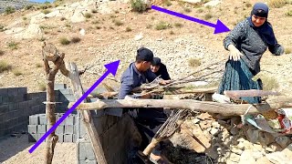 Grandmothers effort to build a new canopy with Shujaat Hosseinquot [upl. by Ahsieka]