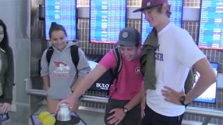 Magician Bill Kerwood at PHL Airport [upl. by Lipsey]