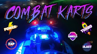 😈 Combat Karts 🤕 at TeamSport Go Karting Liverpool [upl. by Ahtanoj]