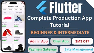 Flutter Complete Production App Tutorial [upl. by Karry]