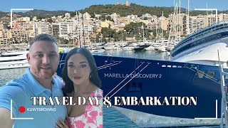 TRAVEL DAY amp EMBARKATION  MARELLA CRUISE  OCT 2024 [upl. by Leblanc7]