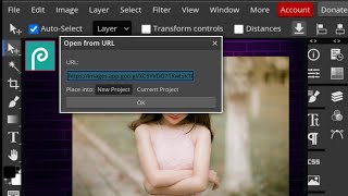 how to open for Google image in photopeaphotopeatutorial [upl. by Atiugal]