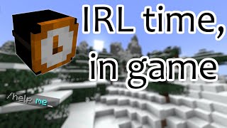 Using Playerheads to get the date and time in Minecraft [upl. by Eelyah]