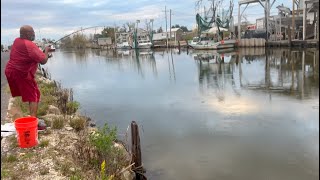 FISHING IN CHALMETTE LOUISIANA fishing fypyoutube explorepage viral [upl. by Ardiek]