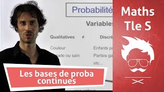 Terminales  révisions bac  les bases des probabilités continues [upl. by Aimar]