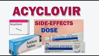 Acyclovir dosage usesside effects [upl. by Danby906]