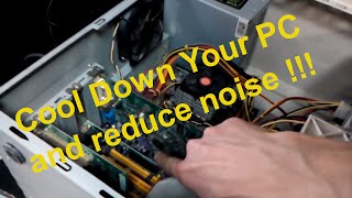 How To Cool Down Your Computer and reduce noise fix overheating [upl. by Ellis]