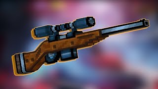 Pixel Gun 3D  Sniper Rifle Review [upl. by Lusar]