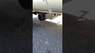 67l cummins sound clips 5quot tbe no muffler [upl. by Ffirahs]