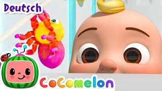 Kleine suesse Spinne Lied  CoComelon  JJs Animal Time Deutsch  Cartoons und Kinderlieder [upl. by Corbett]