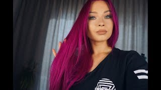 MANIC PANIC FUSCHIA SHOCK HAIR TUTORIAL [upl. by Wappes]