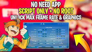 🔧 Unlock ML Ultra Refresh Rate amp Ultra Graphics  NO ROOT  NO APPS  Script Only  2023 [upl. by Aid]