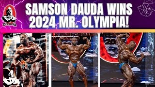 Samson Dauda wins 2024 Mr Olympia [upl. by Bell]