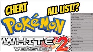 All Cheat Pokemon White 2 Android DraStic Link Download [upl. by Nahsab]