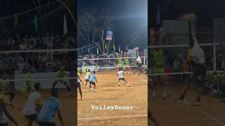 Volley Rally 😳Defence😲Powerful Spike 😱 volleyball volleydonor volley shorts viralvideo [upl. by Eintruoc]