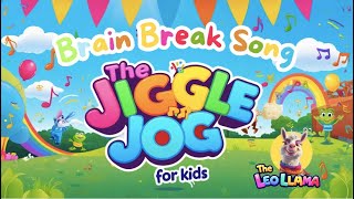 The Jiggle Jog  Fun Brain Break Dance for Preschool amp Kindergarten  Classroom Movement Song [upl. by Euqinomad873]