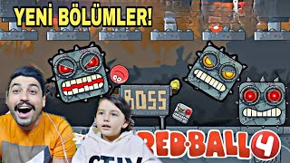 RED BALL BOMBACI BOSSU GELDÄ° YENÄ° BÃ–LÃœMLER  REDBALL OYNUYORUZ [upl. by Pepi]