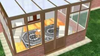 Trade Price Conservatories Lean To Roof Low Pitch [upl. by Primaveria]