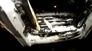 Bobcat A300 plowing snow [upl. by Brote]