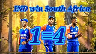 PHENOMENAL WIN INDIA BY SOUTH AFRICASANJU BACK TO BACK CENTURYindia cricket sanjusamson [upl. by Kenzi]