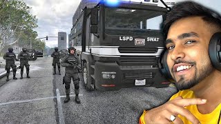 MY FIRST DAY ON POLICE DUTY  TECHNO GAMERZ [upl. by Enamart]