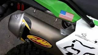 Sound Comparison FMF Q4 vs FMF Powercore 4 [upl. by Etnuad]