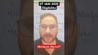 IIT JAM Form Fill Up 2025  IIT JAM Eligibility  IIT JAM Eligibility Criteria2025  Kaushal Sir [upl. by Ellerey105]