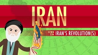 Irans Revolutions Crash Course World History 226 [upl. by Assylem]