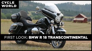 2022 BMW R 18 Transcontinental  First Look [upl. by Martel76]