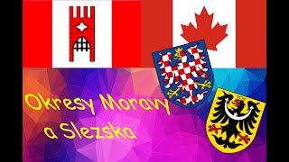 Okresy Moravy a Slezska [upl. by Yadrahc]