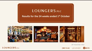 LOUNGERS PLC  Investor Presentation [upl. by Ymeraj177]