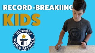 KIDS breaking world records  Episode 6 [upl. by Etteloc]