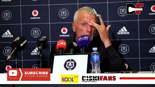 Ernst Middendorp’s PostMatch Press Conference  Orlando Pirates 11 Cape Town Spurs [upl. by Lapotin160]