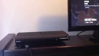 PS3 Super Slim Disk Noise [upl. by Stambaugh310]