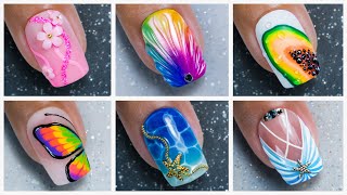 New Nail Art Designs 2024  Best Summer Nail Art Compilation [upl. by Vescuso]