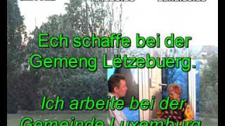 Luxemburgisch lernen mit A und J Lulling Lektion 1 sech virstellen [upl. by Ayr420]