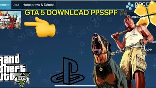 COMMENT TÉLÉCHARGER GTA 5 PPSSPP [upl. by Llenor355]