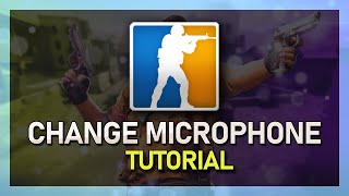 CSGO  How To Change Microphone [upl. by Nivk]