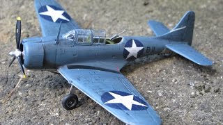 172 Airfix SBD 3 Dauntless 8th Build By Jefferson Sheng [upl. by Ileana]