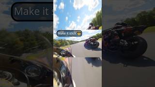 How to pass a 1000cc on a 600 motorcycle trackday NYST ZX6R Kawasaki gopro foryou r1 yamaha [upl. by Charil103]