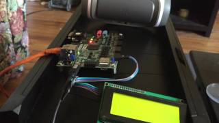 PetaLinux on Zynq PS I2C Device Driver with LCD [upl. by Rivy82]