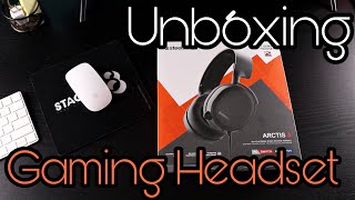 Steelseries Arctis 3 Unboxing [upl. by Ahsikin]