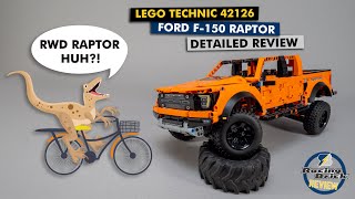 RWD Raptor Why LEGO Technic 42126 Ford F150 Raptor detailed building review [upl. by Christoffer]