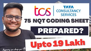 TCS NQT 2023 Coding Sheet  Coding Round of TCS NQT  Preparation Sheet for TCS 🔥 [upl. by Nor]