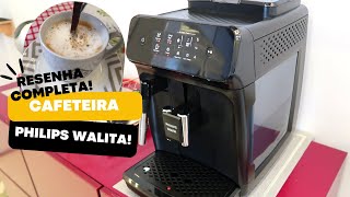 RESENHA COMPLETA  Cafeteira Philips Walita Série 1200  EXPRESSO COM MOEDOR AUTOMÁTICO DE GRÃOS [upl. by Hedda]