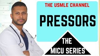 PRESSORS in the ICU  The MICU Series Medical ICU [upl. by Nakre]